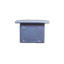 Endkappe für Eco R14 Ohne KabellochMaterial: Zame Farbe: Grau