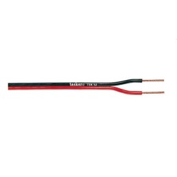 Flachkabel Rot/ Schwarz2x0,75 mm²
