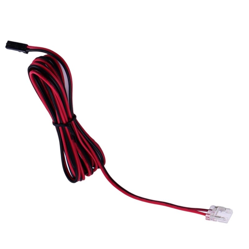 LED Band Verbinder 10mm mit 1800mm Kabel und miniplug Stecker