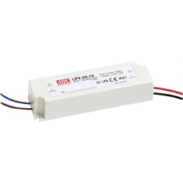 Meanwell Netzteil IP67, 24VDC, 20W.