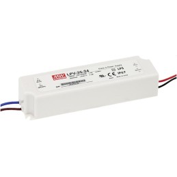 Meanwell Netzteil IP67, 24VDC, 35W.