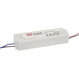 Meanwell Netzteil IP67, 24VDC, 60W.