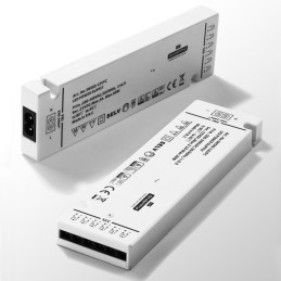 Netzteil IP20, 24V DC, 100W,  LBH:191x58x18mm, Miniplug Anschluss. Für Holzeinbau.