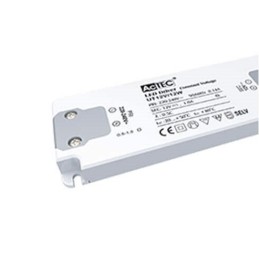 Netzteil IP20, 24V DC, 12W,  LxBxH: 128x50x13mm, mit Schraubklemmen. Für Holzeinbau.