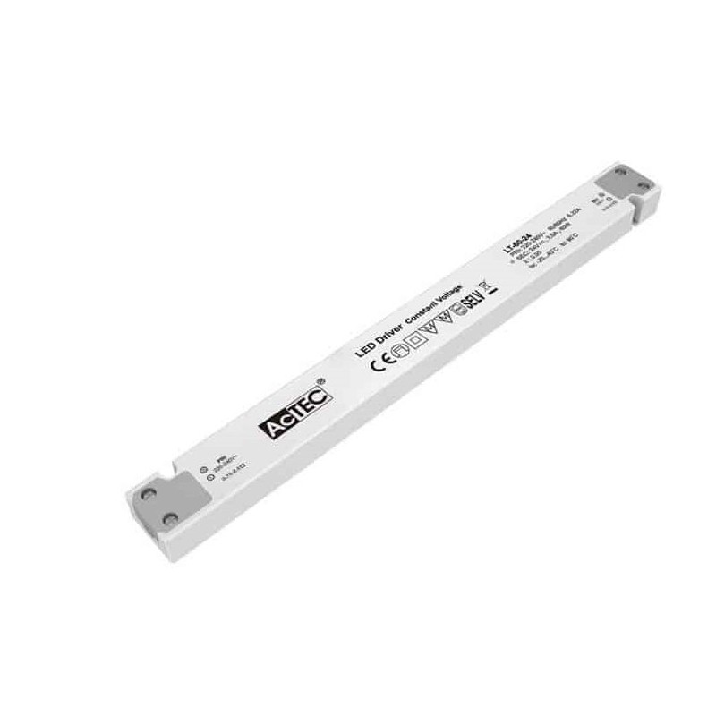 Netzteil IP20, 24V DC, 150W,  LxBxH: 336x30x22mm, mit Schraubklemmen. Für Holzeinbau.