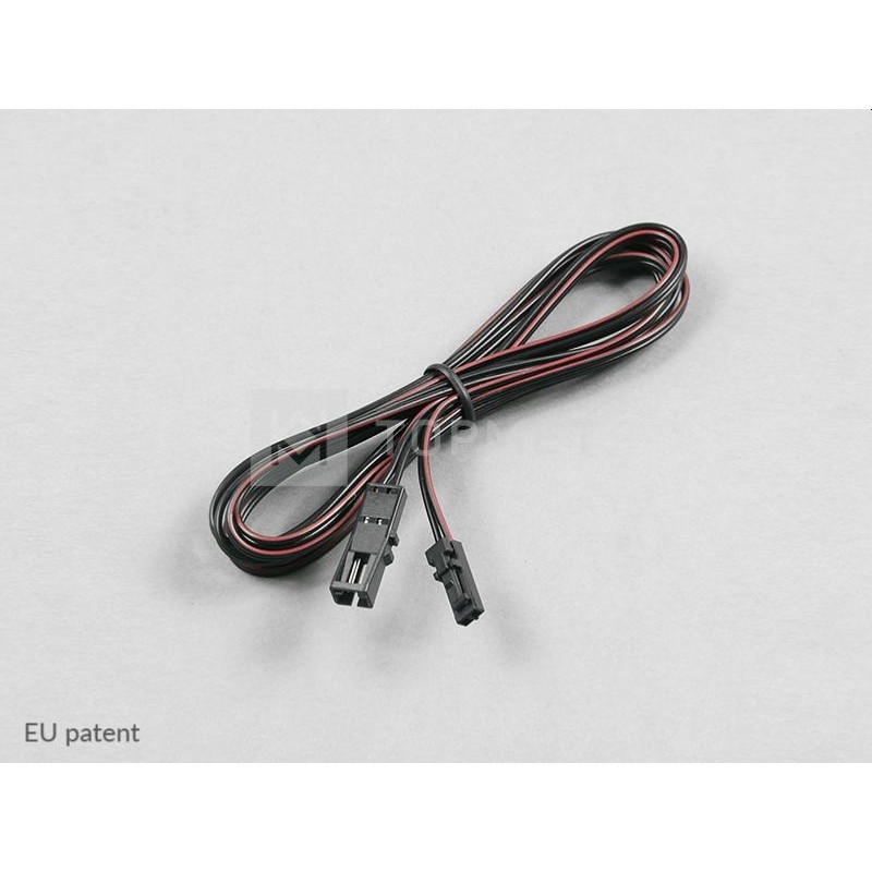 Verlängerung mit miniplug stecker 1800mm M/F 2x0,35mm².