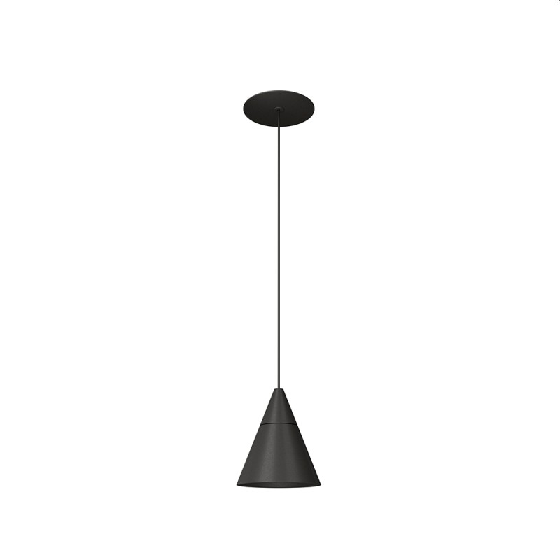ZOE SUSPENSION für Hohldecke schwarz 7W 220-240V 38º 2.700K 360Lm